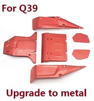 JJRC Q39 Q40 RC truck car spare parts car shell for Q39 (Upgade to metal Red)