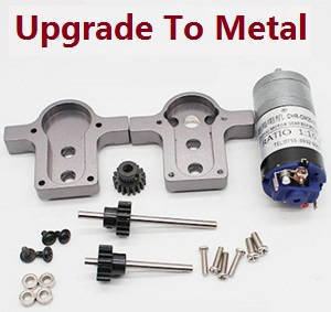 JJRC Q62 RC Military Truck Car spare parts transfer gearbox with motor