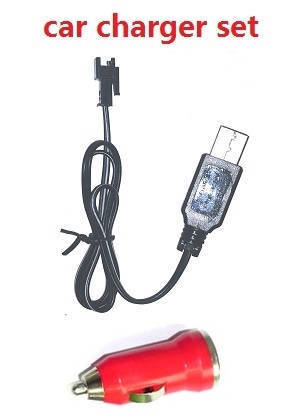 JJRC Q62 RC Military Truck Car spare parts car charger with USB charger cable JJRC Q62 RC Military Truck Car spare parts car charger with USB charger cable