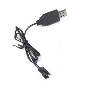JJRC Q65 RC Military Truck Car spare parts 4.8V USB charger wire - Click Image to Close