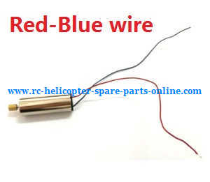 Wltoys WL Q696 Q696-A Q696-D Q696-E RC Quadcopter spare parts small motor (Red-Blue wire)