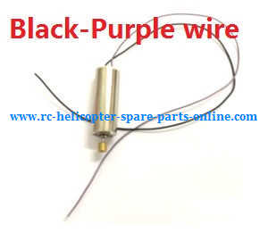 Wltoys WL Q696 Q696-A Q696-D Q696-E RC Quadcopter spare parts small motor (Black-Purple wire) - Click Image to Close