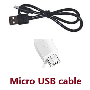 Wltoys WL XK Q868 RC drone spare parts USB charger wire (Micro USB cable) - Click Image to Close