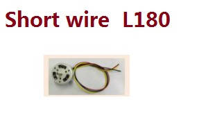 Wltoys WL XK Q868 RC drone spare parts short wire L180 brushless motor