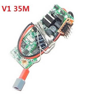 GT Model 8004 QS8004 RC helicopter spare parts PCB board (V1) 35Mhz - Click Image to Close