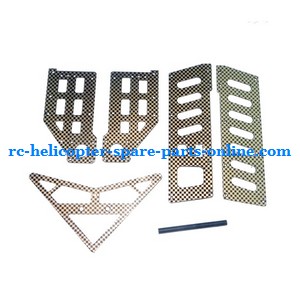 GT Model QS8005 RC helicopter spare parts outer frame set (V2) - Click Image to Close