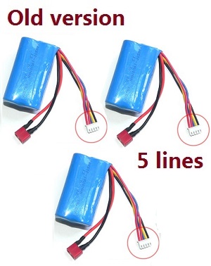*** Deal *** GT Model 8006 QS8006 RC helicopter spare parts 14.8V 1500mAh battery (Old version 5lines) 3pcs