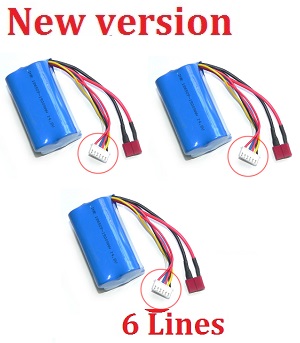 GT Model 8006 QS8006 RC helicopter spare parts battery (New version V2) 3pcs