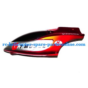 GT Model 8006 QS8006 RC helicopter spare parts head cover (Red) - Click Image to Close