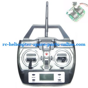 GT Model 9016 QS9016 RC helicopter spare parts transmitter + PCB board (set) - Click Image to Close
