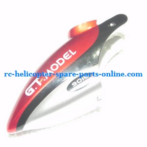 GT Model 9016 QS9016 RC helicopter spare parts head cover (Red) - Click Image to Close