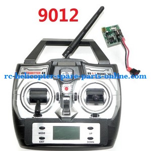 GT Model QS 9012 RC helicopter spare parts transmitter + PCB BOARD (Set)(9012) - Click Image to Close