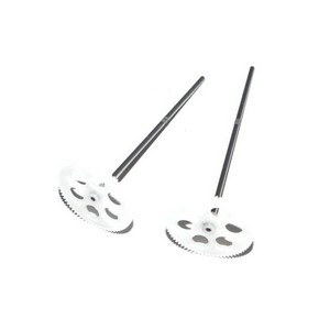 SYMA S026 S026G RC helicopter spare parts upper main gear (short + long) 2pcs - Click Image to Close