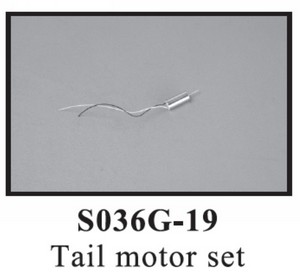 SYMA S036 S036G RC helicopter spare parts tail motor