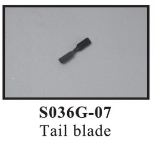 SYMA S036 S036G RC helicopter spare parts tail blade - Click Image to Close