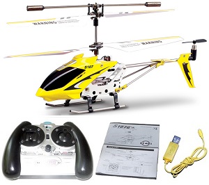 Syma S107G RC helicopter RTF Yellow