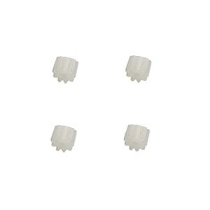 SYMA S107 S107G S107I RC helicopter spare parts small plastice gear on the motor 4pcs - Click Image to Close