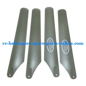 SYMA S113 S113G RC helicopter spare parts main blades (2x upper + 2x lower) - Click Image to Close