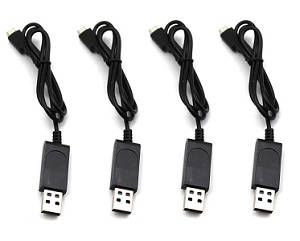 S18 BQ-18 D8 WD GX-Magic Traveler RC drone quadcopter spare parts USB charger wire 4pcs