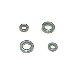 SYMA S301 S301G RC helicopter spare parts bearing set 2x big + 2x small (set)