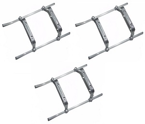 SYMA S032 S032G S32(2.4G) RC helicopter spare parts undercarriage 3pcs - Click Image to Close