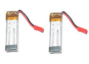 SYMA S032 S032G S32(2.4G) RC helicopter spare parts battery 3.7V 500mAh 2pcs - Click Image to Close