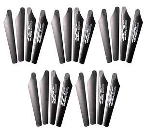 SYMA S032 S032G S32(2.4G) RC helicopter spare parts main blades (2x upper + 2x lower) 5sets