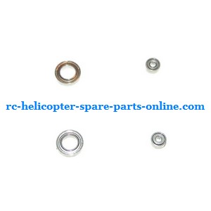 SYMA S032 S032G S32(2.4G) RC helicopter spare parts bearing set 2x big + 2x small (set) - Click Image to Close