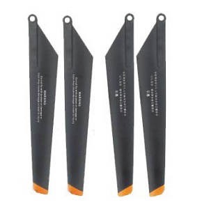 SYMA S033 S033G S33(2.4G) RC helicopter spare parts main blades (2x upper + 2x lower)
