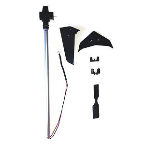 Syma S37 RC Helicopter spare parts tail set (Black) - Click Image to Close