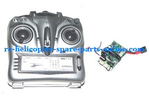 Subotech S902 S903 RC helicopter spare parts transmitter + PCB board (set) - Click Image to Close