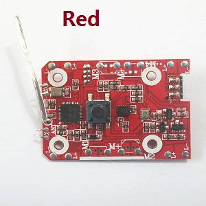 ZLRC ZZZ SG106 RC drone quadcopter spare parts PCB board (Red) - Click Image to Close