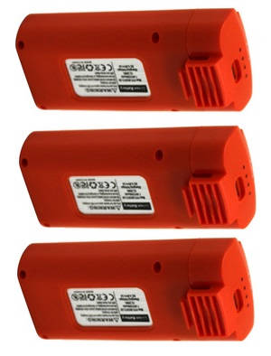 ZLL SG108 SG108-S SG108PRO Lyztoys L108 RC drone quadcopter spare parts 7.4V 2200mAh battery Orange 3pcs