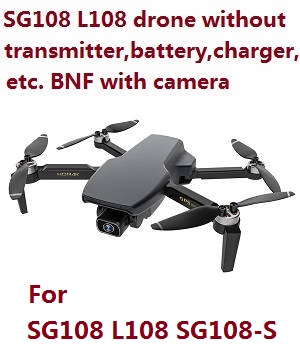 SG108 L108 SG108-S RC drone without transmitter,battery,charger,etc. BNF with camera Black - Click Image to Close
