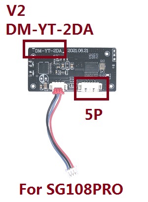 ZLL SG108 SG108-S SG108PRO Lyztoys L108 RC drone quadcopter spare parts gimbal board (V2 5P) (For SG108PRO)