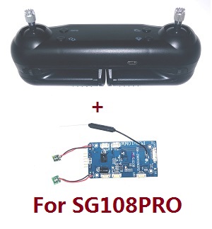 ZLL SG108 SG108-S SG108PRO Lyztoys L108 RC drone quadcopter spare parts transmitter (Build in battery) + PCB board (For SG108PRO) - Click Image to Close