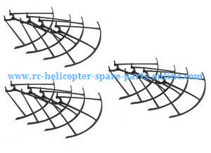 SG600 ZZZ ZL Model RC quadcopter spare parts protection frame set 3 sets - Click Image to Close