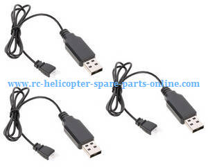 SG600 ZZZ ZL Model RC quadcopter spare parts USB charger wire 3pcs