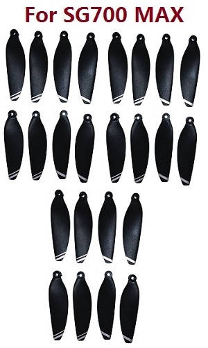 ZLL SG700 Max SG700 Pro RC drone quadcopter spare parts main blades 3sets (For SG700 MAX) - Click Image to Close