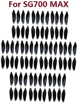 ZLL SG700 Max SG700 Pro RC drone quadcopter spare parts main blades 10sets (For SG700 MAX) - Click Image to Close