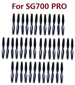 ZLL SG700 Max SG700 Pro RC drone quadcopter spare parts main blades 10sets (For SG700 PRO) - Click Image to Close