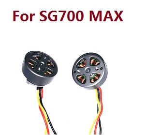 ZLL SG700 Max SG700 Pro RC drone quadcopter spare parts brushless motor 2pcs (For SG700 MAX)