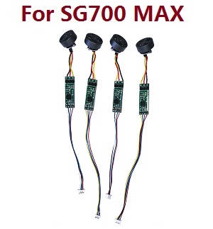 ZLL SG700 Max SG700 Pro RC drone quadcopter spare parts brushless motors with ESC board 4pcs (For SG700 MAX)