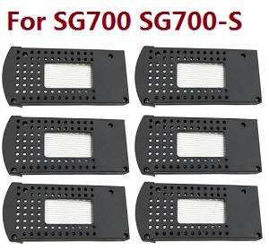 SG700 SG700-S SG700-D RC quadcopter spare parts 3.7V 1000mAh battery 6pcs (For SG700 SG700-S)