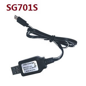 ZLRC SG701 SG701S RC drone quadcopter spare parts 7.4V USB charger wire for SG701S - Click Image to Close