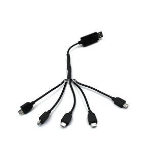 SG706 RC drone quadcopter spare parts 1 to 5 charger wire - Click Image to Close