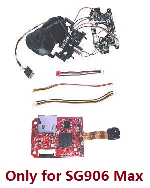 SG906 MAX Xinlin X193 CSJ X7 Pro 3 Max RC drone quadcopter spare parts gimbal board and lens set + camera board + connect plug wire set - Click Image to Close