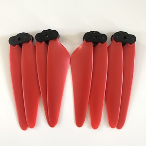 SG906 MAX Xinlin X193 CSJ X7 Pro 3 Max RC drone quadcopter spare parts main blades Red