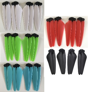 SG906 MAX Xinlin X193 CSJ X7 Pro 3 Max RC drone quadcopter spare parts main blades Red + Blue + Black + Green + White 5 colors