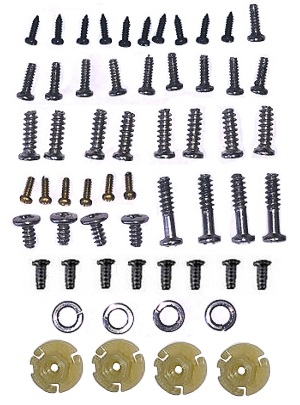 X193 PRO CSJ-X7 PRO RC drone quadcopter spare parts screws set + washer + turning fixed set - Click Image to Close